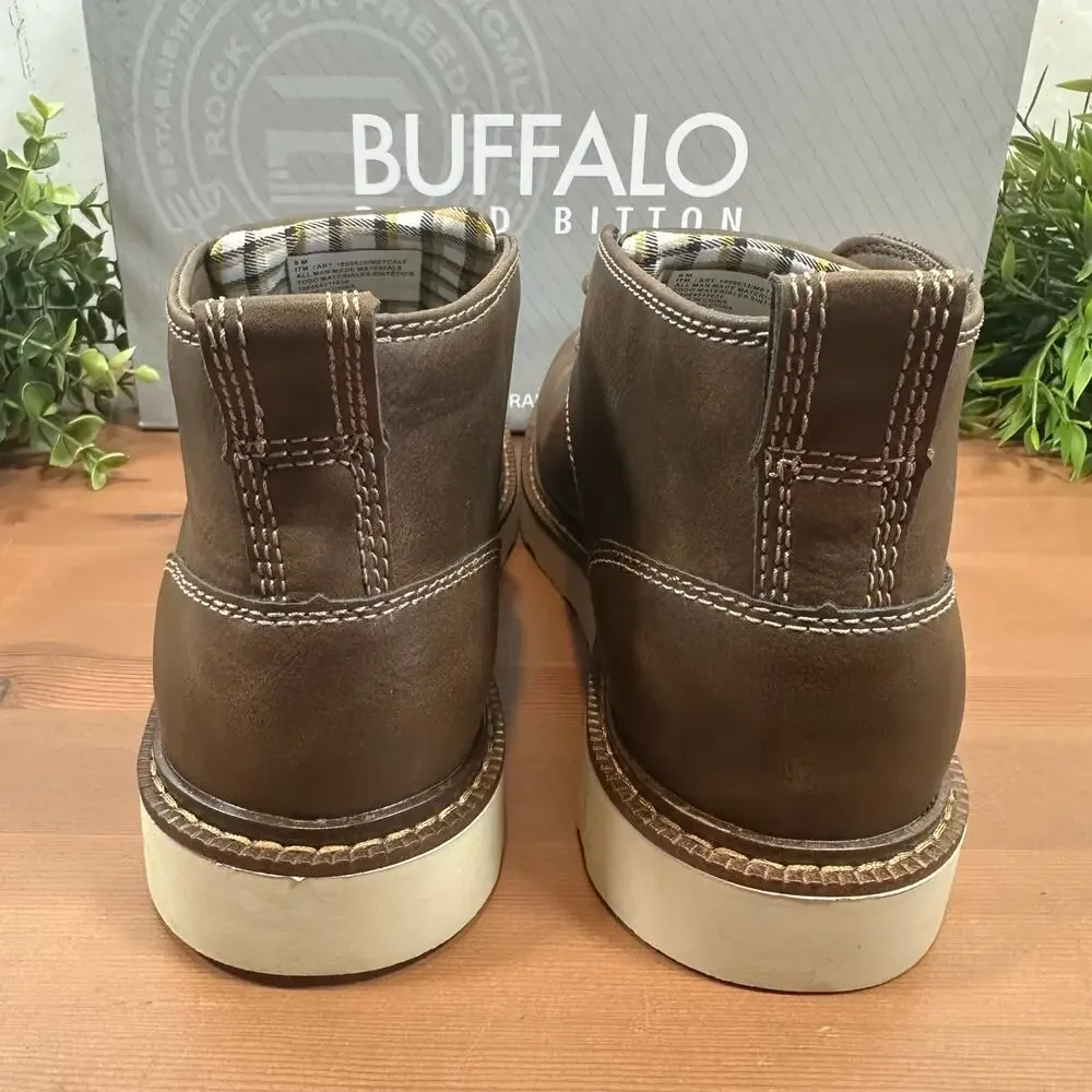 Buffalo David Bitton Men's Metcalf Brown‎ Chukka Boots Size 12